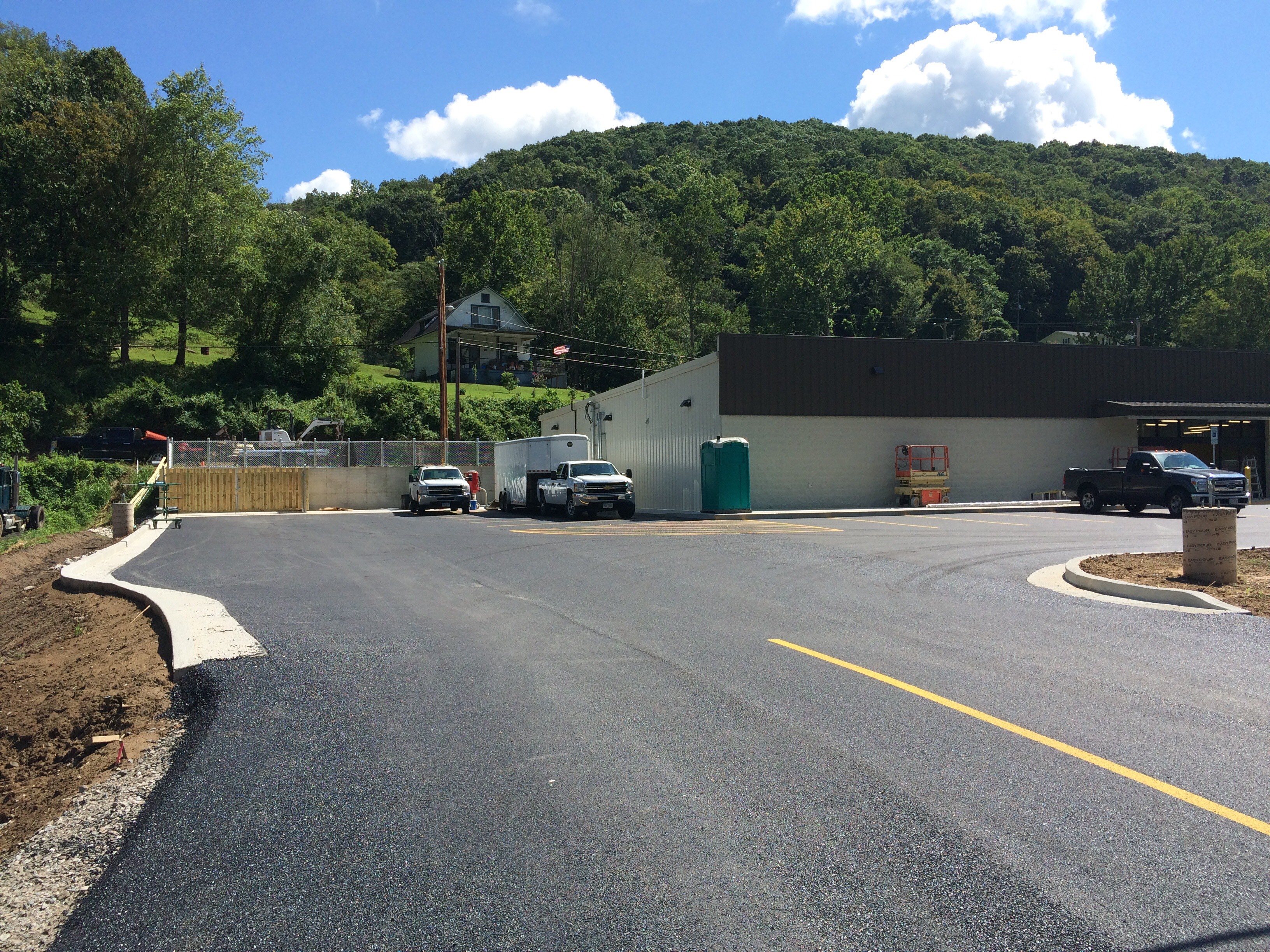 outside 2, dollar general, charleston wv,, shopping, supermarket, retail, commercial, commercial construction